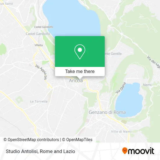 Studio Antolisi map