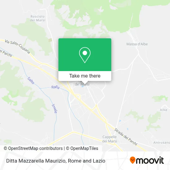 Ditta Mazzarella Maurizio map