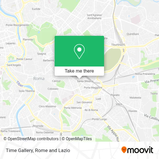 Time Gallery map