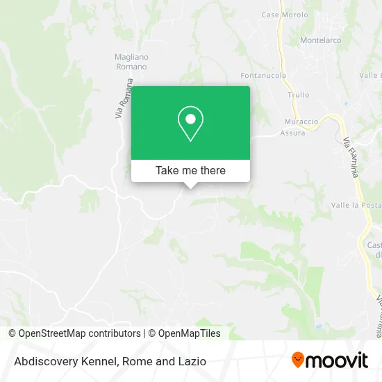 Abdiscovery Kennel map