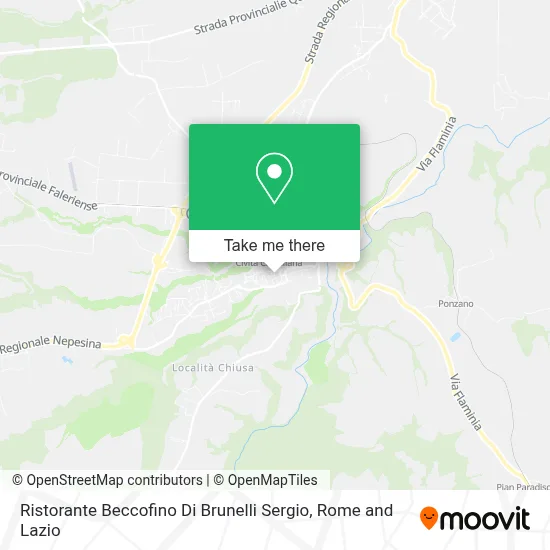 Ristorante Beccofino Di Brunelli Sergio map
