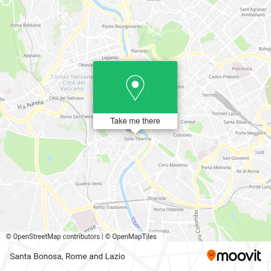 Santa Bonosa map
