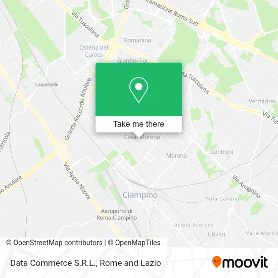 Data Commerce S.R.L. map