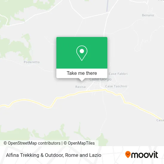 Alfina Trekking & Outdoor map
