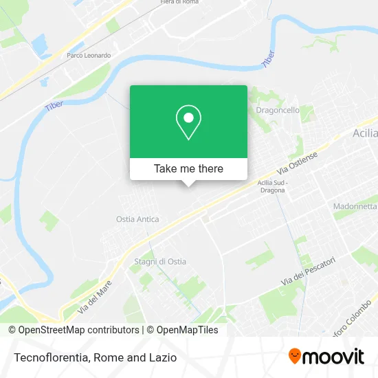 Tecnoflorentia map