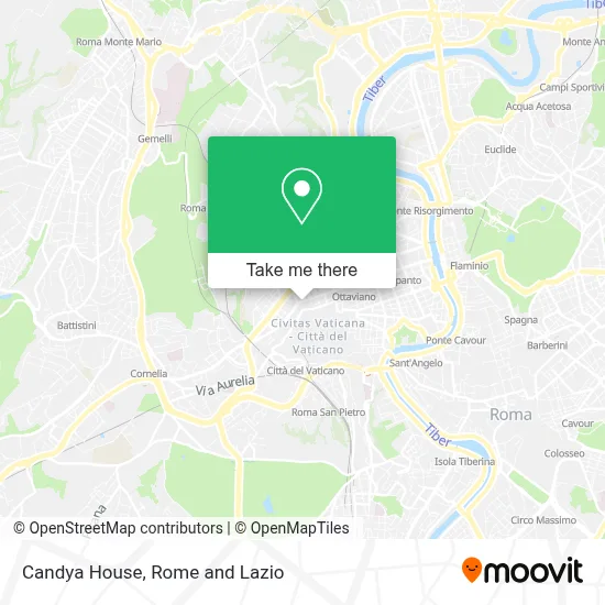 Candya House map
