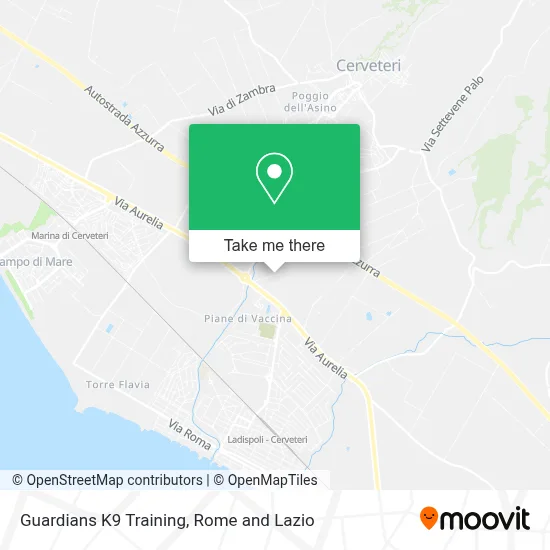 Guardians K9 Training map