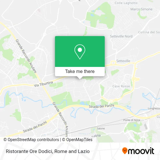 Ristorante Ore Dodici map