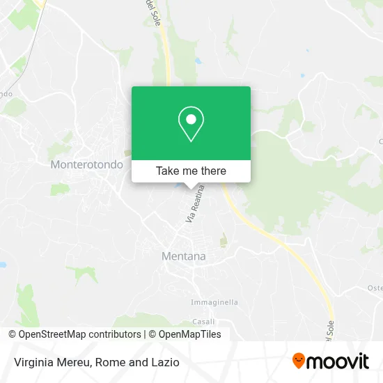 Virginia Mereu map
