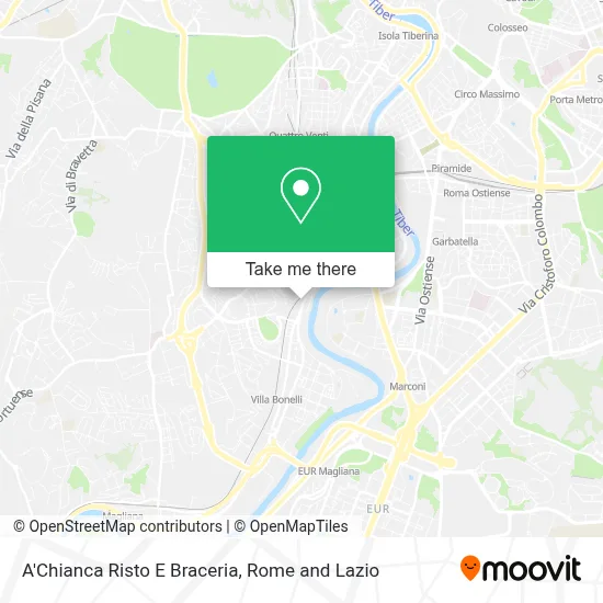 A'Chianca Risto E Braceria map