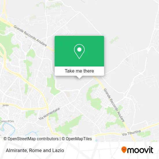 Almirante map