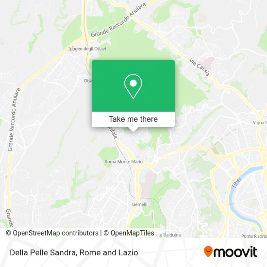 Della Pelle Sandra map