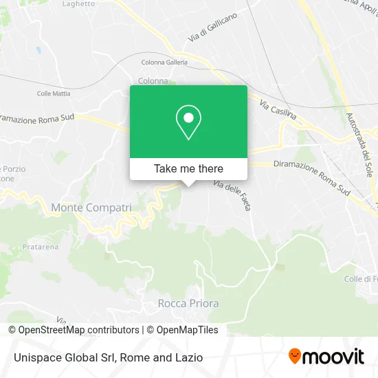 Unispace Global Srl map