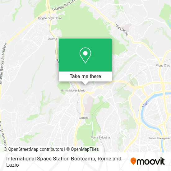 International Space Station Bootcamp map