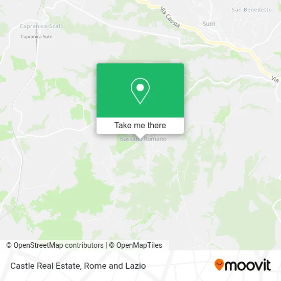 Castle Real Estate map