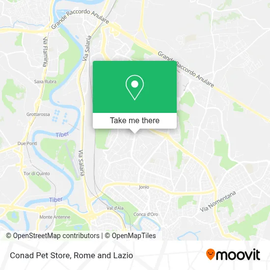 Conad Pet Store map