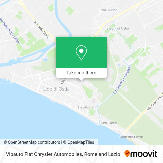Vipauto Fiat Chrysler Automobiles map