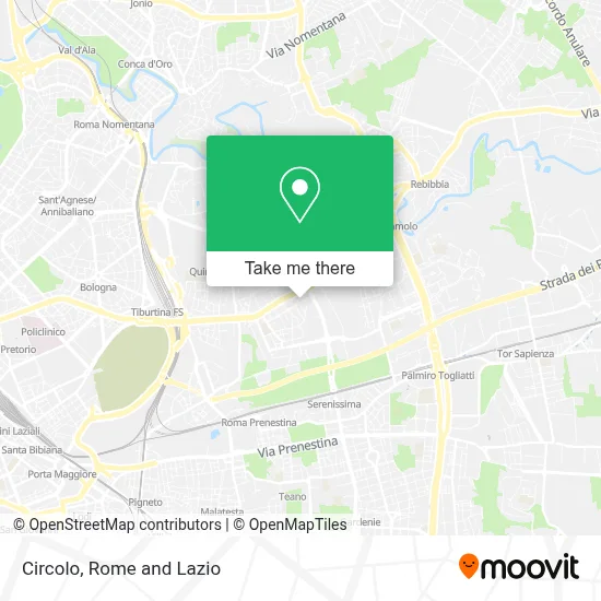 Circolo map