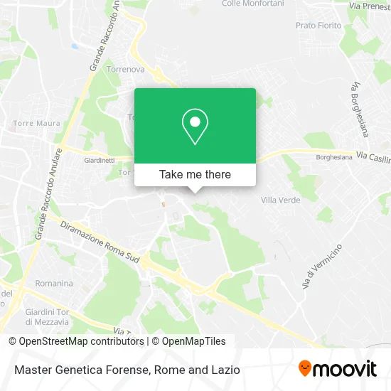 Master Genetica Forense map