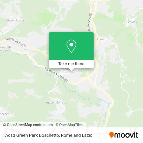 Acsd Green Park Boschetto map