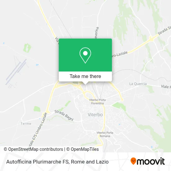 Autofficina Plurimarche FS map
