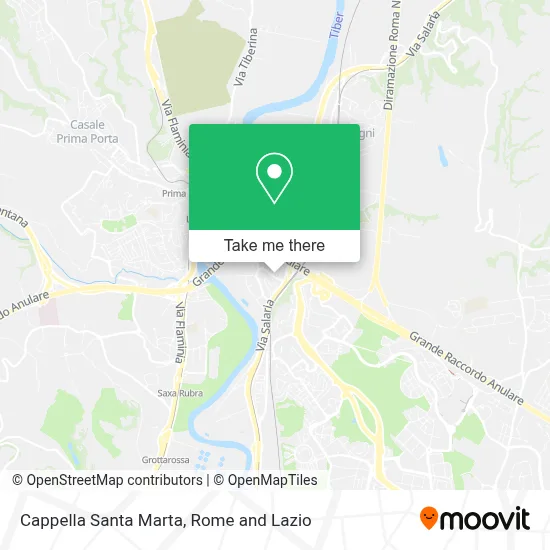Cappella Santa Marta map