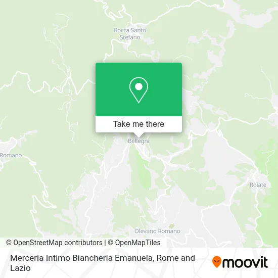 Merceria Intimo Biancheria Emanuela map