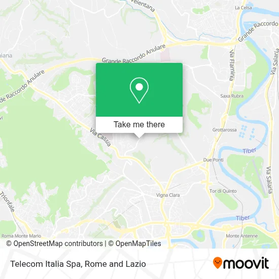 Telecom Italia Spa map