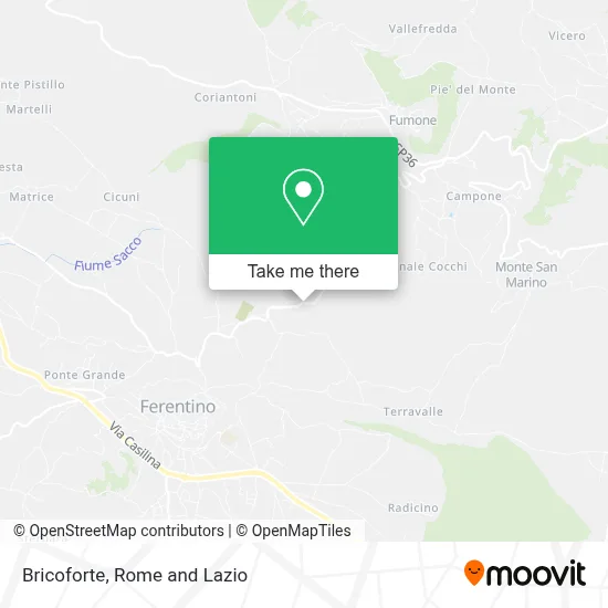 Bricoforte map