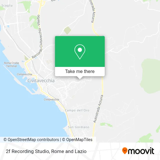 2f Recording Studio map