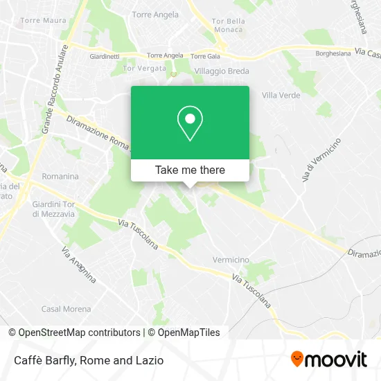 Caffè Barfly map