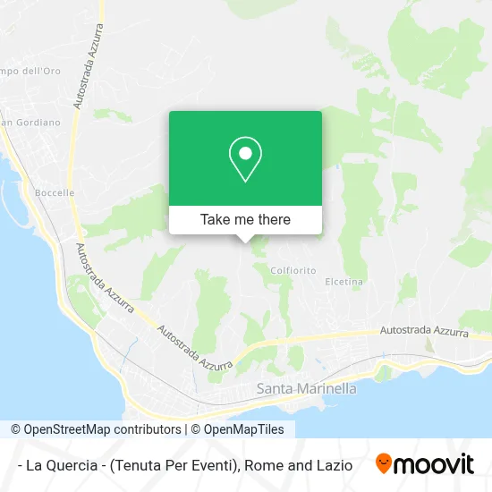 - La Quercia - (Tenuta Per Eventi) map