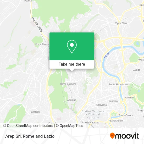 Arep Srl map