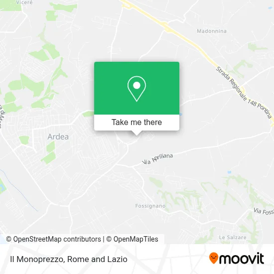 Il Monoprezzo map