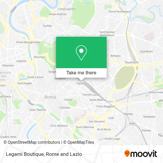 Legami Boutique map