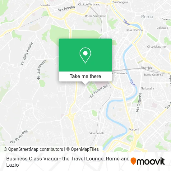 Business Class Viaggi - the Travel Lounge map