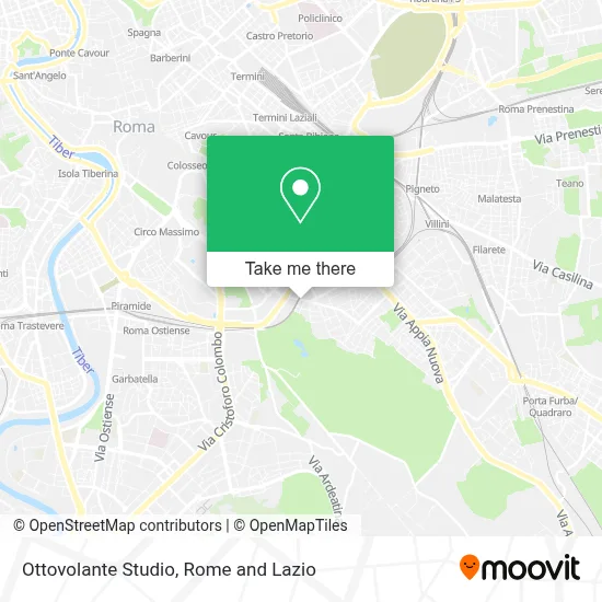 Ottovolante Studio map