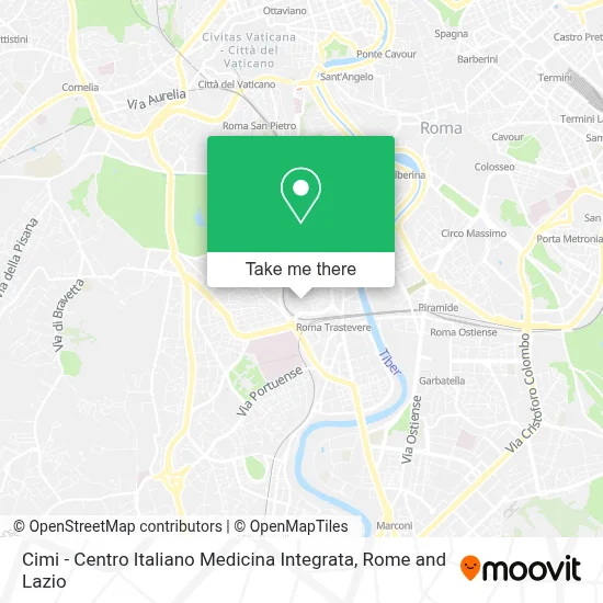 Cimi - Centro Italiano Medicina Integrata map