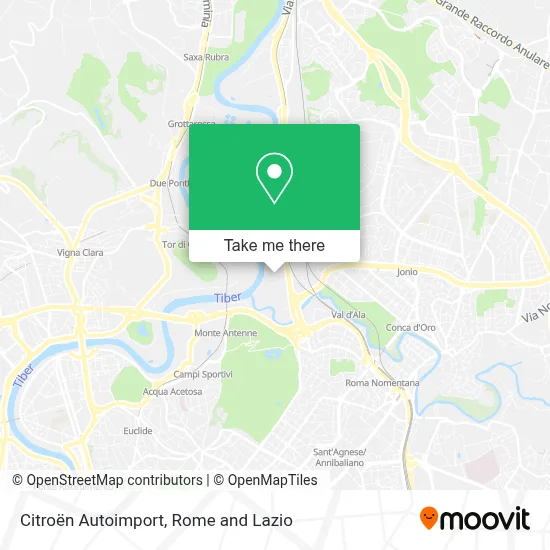 Citroën Autoimport map