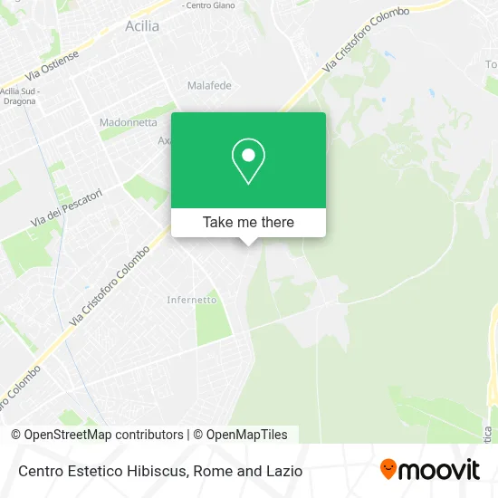 Centro Estetico Hibiscus map