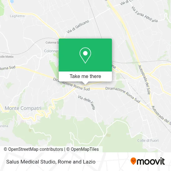 Salus Medical Studio map