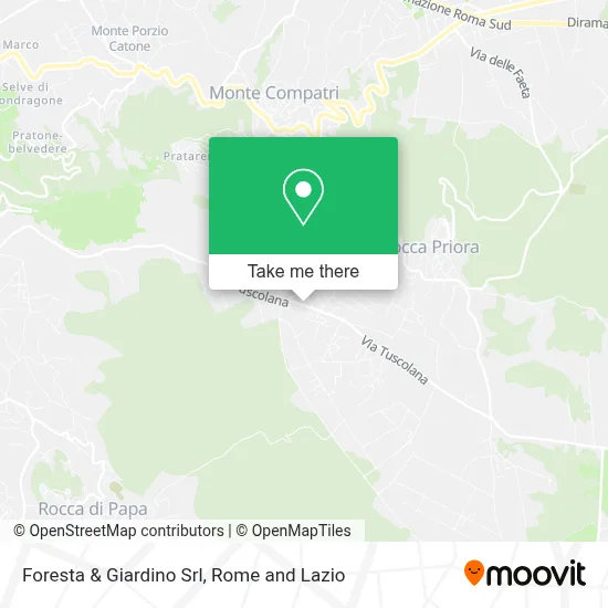 Foresta & Giardino Srl map