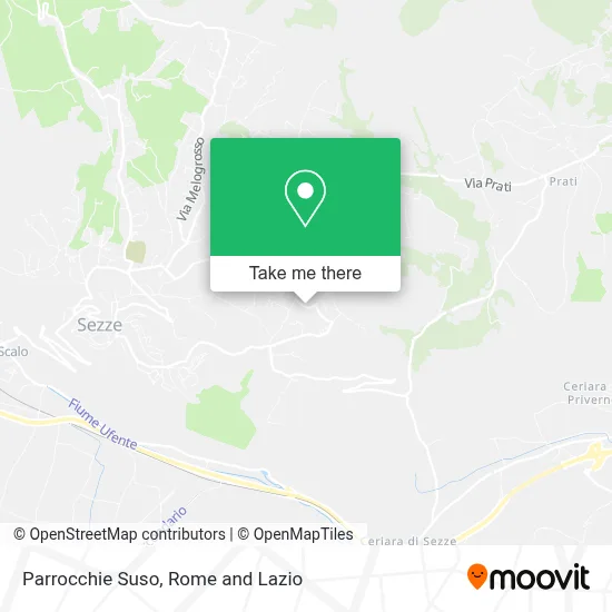 Parrocchie Suso map