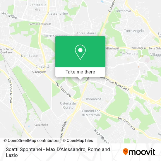 Scatti Spontanei - Max D'Alessandro map