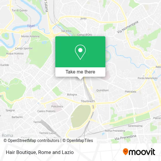Hair Boutique map
