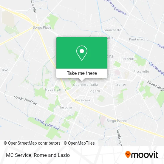 MC Service map