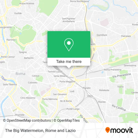 The Big Watermelon map