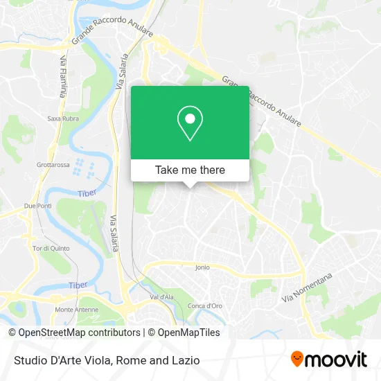 Studio D'Arte Viola map