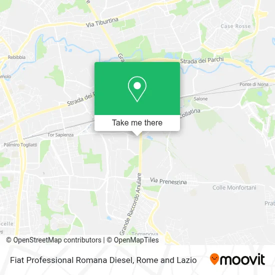 Fiat Professional Romana Diesel map