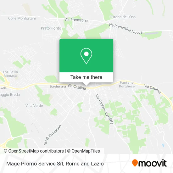 Mage Promo Service Srl map